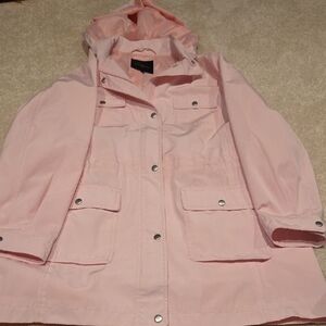Talbots Light Pink Utility Jacket